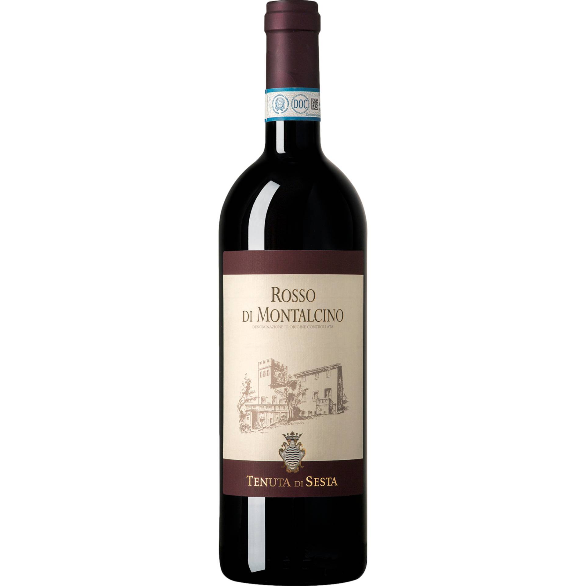 Tenuta di Sesta Rosso di Montepulciano, Rosso di Montepulciano DOC, Toskana, 2022, Rotwein von Tenuta di Sesta / Località Sesta / I - 53024 Castelnuovo dell'Abate (SI) / Toskana