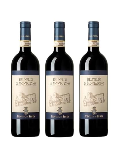 3x 0,75l - 2019er - Tenuta di Sesta - Brunello di Montalcino D.O.C.G. - Toscana - Italien - Rotwein trocken 3x 0,75l - 2019er - Tenuta di Sesta - Brunello di Montalcino D.O.C.G. - Toscana - Italien - Rotwein trocken von Tenuta di Sesta
