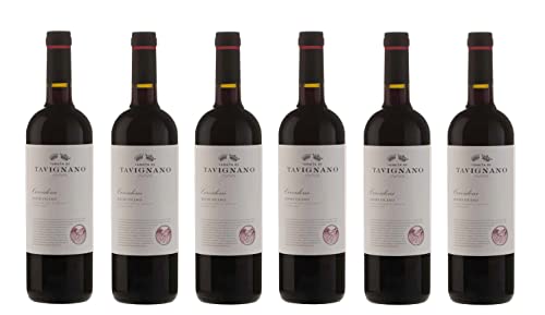 6x 0,75l - Tenuta di Tavignano - Cervidoni - Rosso Piceno D.O.P. - Marché (Marken) - Italien - Rotwein trocken von Tenuta di Tavignano