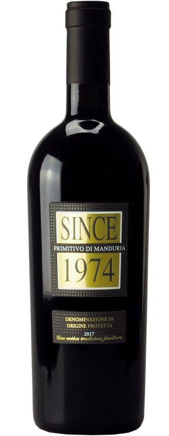 2022 Since 1974 Primitivo di Manduria DOP von Tenute Eméra