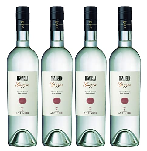 Antinori Grappa di Tignanello Toskana I Visando Paket (4 x 0,5l) von Tenute Marchese Antinori