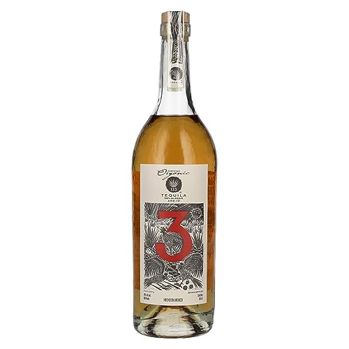 Tequila 123 TRES Añejo 100% de Agave Organic 40% Vol. 0,7l von Tequila 123