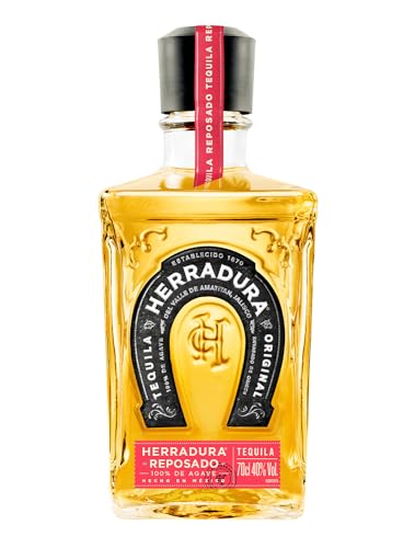 Herradura Reposado Tequila - Ultra Premium Tequila - Geschenkempfehlung - Mit buttrigen Noten von Agave und Vanille - 0.7L/40% Vol von Herradura
