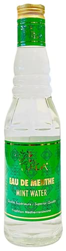 TERGA GASTRONOMIE EAU DE MENTHE GLACIALE 100% NATURELLE - 300 ml 100% NATÜRLICHES GLETSCHERMINTWASSER Superior-Qualität von Terga