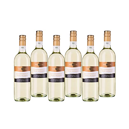 Bio-Chardonnay Terre Siciliane IGT "TerrAmore" Weißwein Sizilien trocken (6 x 0.75l) von TerrAmore
