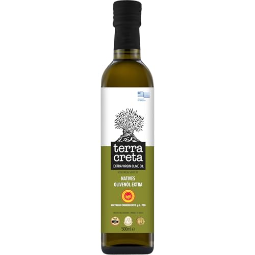 Terra Creta g.U. - Extra natives Olivenöl aus Kolymvari (500 ml (1er Pack)) von Terra Creta