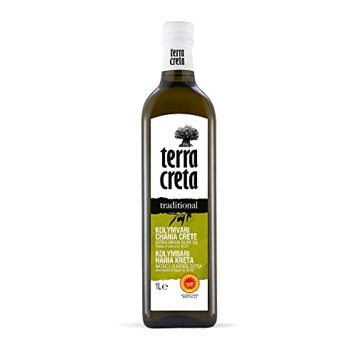 Terra Creta traditional g.U. - Extra natives Olivenöl aus Kolymvari / 1 Liter (Flasche) von Terra Creta