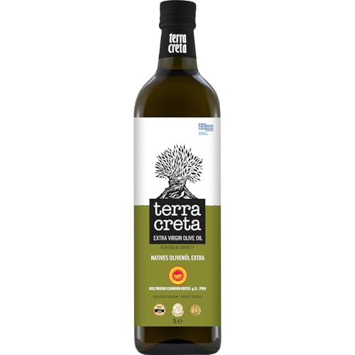 Terra Creta traditional g.U. - Extra natives Olivenöl aus Kolymvari / 1 Liter (Flasche) von Terra Creta