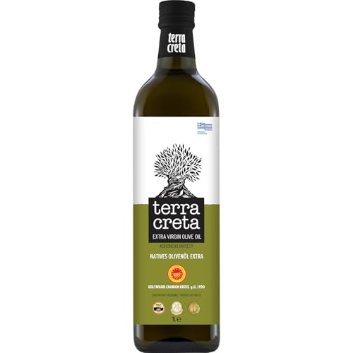 Terra Creta g.U. - Extra natives Olivenöl aus Kolymvari / 1 Liter (Flasche) von Terra Creta