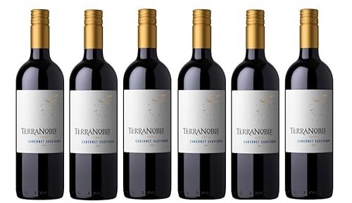 6x 0,75l - 2023er - Terra Noble Winery - Estate - Cabernet Sauvignon - Valle Central W.O. - Chile - Rotwein trocken 6x 0,75l - 2023er - Terra Noble Winery - Estate - Cabernet Sauvignon - Valle Central W.O. - Chile - Rotwein trocken von Terra Noble Winery