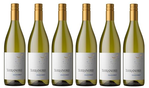 6x 0,75l - 2023er - Terra Noble Winery - Estate - Chardonnay - Valle Central W.O. - Chile - Weißwein trocken 6x 0,75l - 2023er - Terra Noble Winery - Estate - Chardonnay - Valle Central W.O. - Chile - Weißwein trocken von Terra Noble Winery