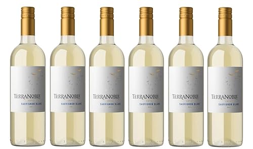 6x 0,75l - 2023er - Terra Noble Winery - Estate - Sauvignon Blanc - Valle Central W.O. - Chile - Weißwein trocken 6x 0,75l - 2023er - Terra Noble Winery - Estate - Sauvignon Blanc - Valle Central W.O. - Chile - Weißwein trocken von Terra Noble Winery