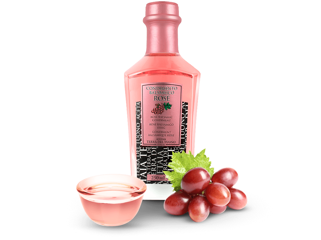 Edler roséfarbener Balsamessig 250 ml von Terra del Tuono