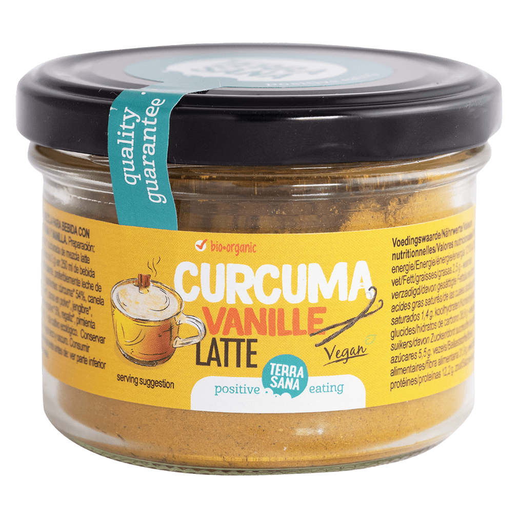Bio Curcuma Vanille Latte Bio Curcuma Vanille Latte von TerraSana