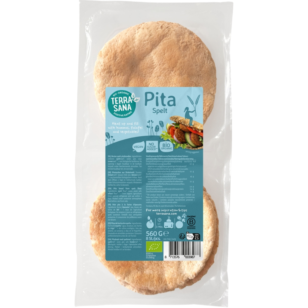 Bio Dinkel Pita Bio Dinkel Pita von TerraSana