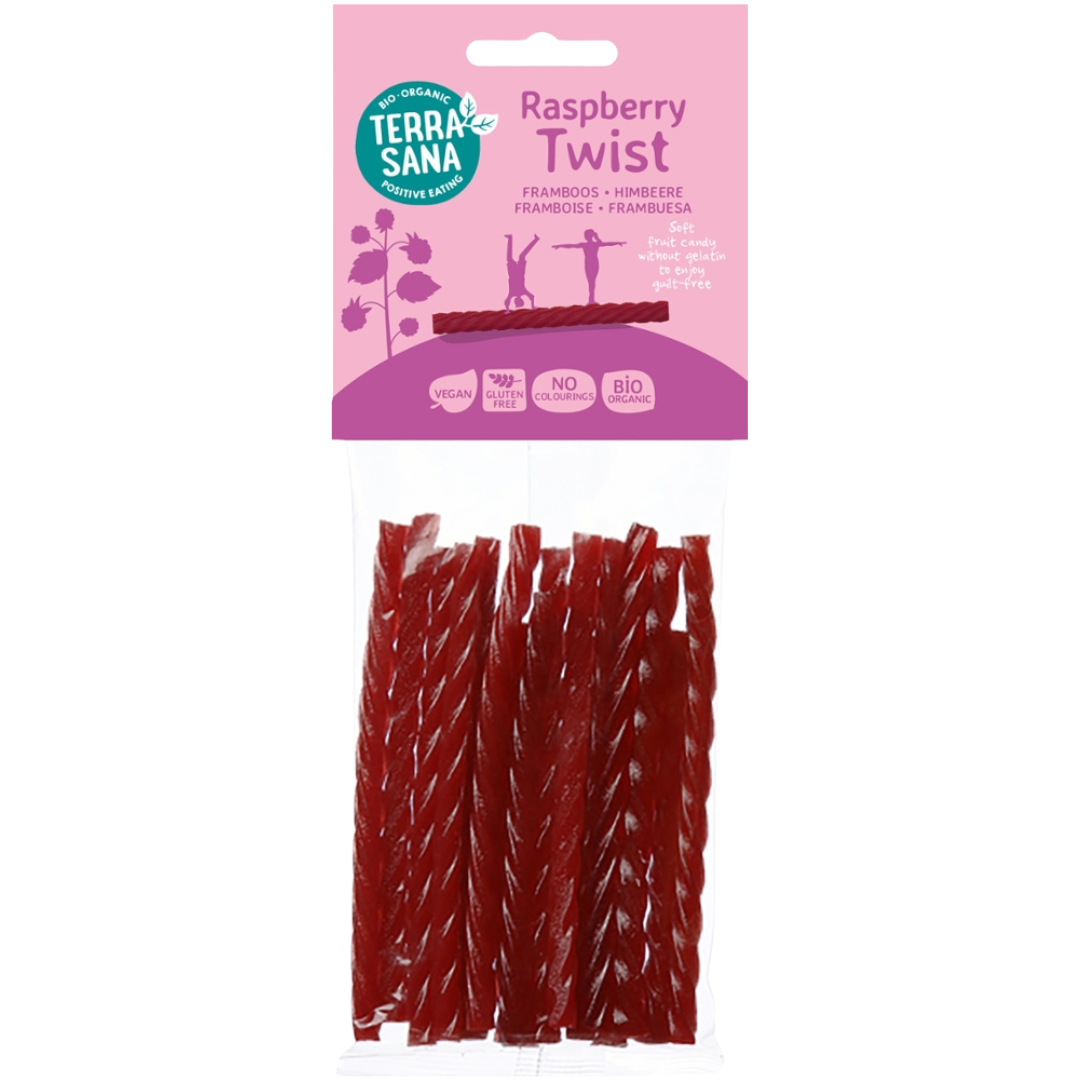 Bio Twists Himbeere Fruchtgummi Bio Twists Himbeere Fruchtgummi von TerraSana