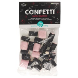 Lakritz-Mix Confetti mit Erdbeer- & Kokosfüllung Lakritz-Mix Confetti mit Erdbeer- & Kokosfüllung von TerraSana