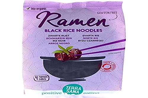 RAMEN PASTA BLACK RICE NOODLE GLUTENFREI BIO 280 g - TERRASANA von Terrasana