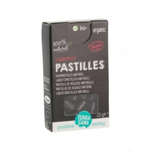 TerraSana Lakritz-Pastillen (25 g) - Bio TerraSana Lakritz-Pastillen (25 g) - Bio von The Great Canadian Tea