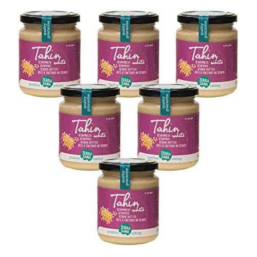 TerraSana - Tahin weiss Sesammus - 250 g - 6er Pack von Terrasana