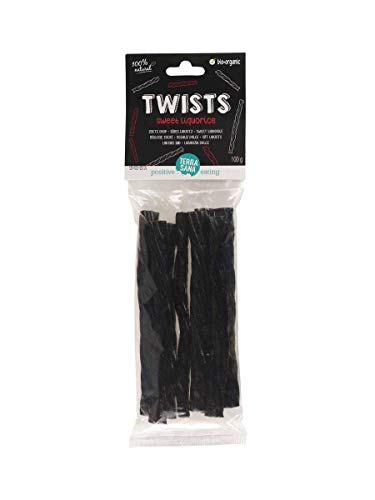 Terrasana Bio Lakritz Stangen Twists (1 x 100 gr) von Terrasana