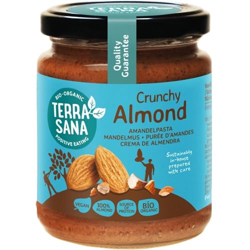 Terrasana Cashewmus Crunchy, mit Steinsalz, 250g Terrasana Cashewmus Crunchy, mit Steinsalz, 250g von Terrasana
