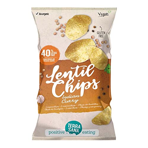 Terrasana Linsenchips, Indian Curry, 75g von Terrasana