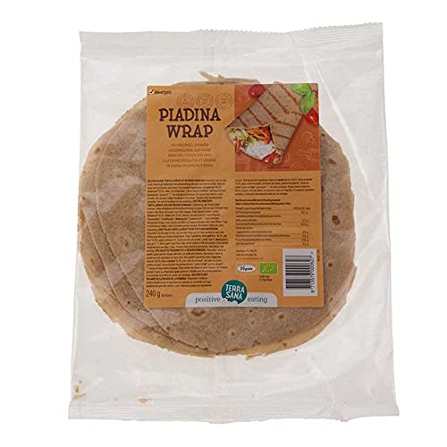 Terrasana Piadina-Wrap Dinkel-Hafer, 240g, 2er Pack von Terrasana