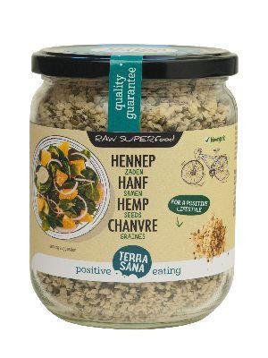 Terrasana RAW Hennepzaad gepeld in glas - 275g Terrasana RAW Hennepzaad gepeld in glas - 275g von Terrasana