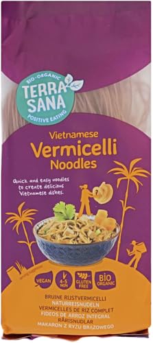Vietnamesische Vermicelli Naturreisnudeln 2 x 250 gr Vietnamesische Vermicelli Naturreisnudeln 2 x 250 gr von Terrasana
