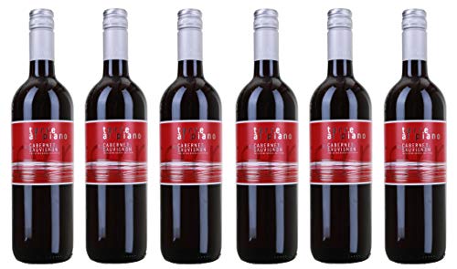 6x 0,75l - 2018er - Terre al Piano - Cabernet Sauvignon - Veneto I.G.P. - Italien - Rotwein trocken 6x 0,75l - 2018er - Terre al Piano - Cabernet Sauvignon - Veneto I.G.P. - Italien - Rotwein trocken von Terre al Piano