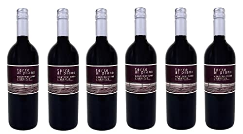 6x 0,75l - 2021er - Terre al Piano - Montepulciano d'Abruzzo D.O.P. - Italien - Rotwein trocken 6x 0,75l - 2021er - Terre al Piano - Montepulciano d'Abruzzo D.O.P. - Italien - Rotwein trocken von Terre al Piano