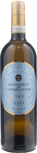 Gavi di Gavi DOCG Masseria dei Carmelitani 2022 von Vite Colte (1x0,75l), trockener Weisswein aus dem Piemont von Terre da Vino-Vite Colte