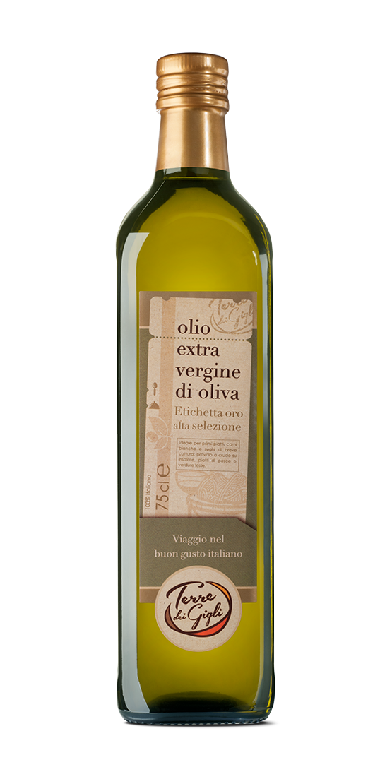 Extra Natives Olivenöl "Etichetta Oro - Alta Selezione" Extra Natives Olivenöl "Etichetta Oro - Alta Selezione" von Terre dei Gigli