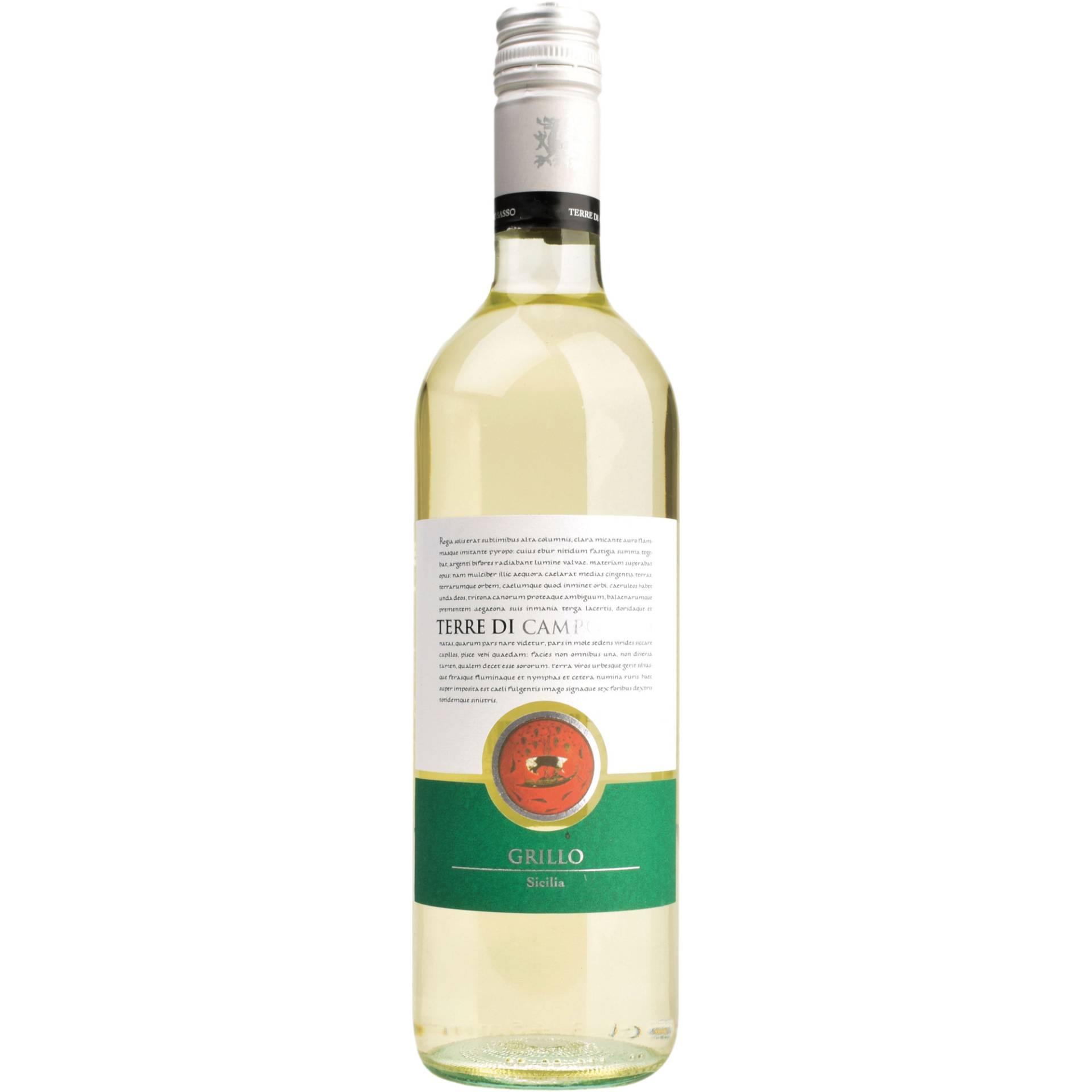 Terre di Campo Sasso Grillo, Sicilia DOC, Sizilien, 2023, Weißwein von Terre di Campo Sasso, Bruneck - Italien (Sizilien)