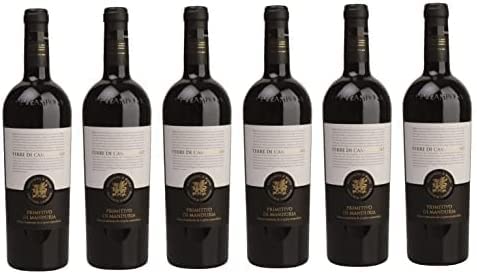 Terre di Campo Sasso Primitivo di Manduria D.O.C. - Apulien - Italien - Rotwein trocken - (6x 0,75 l) von Terre di Campo Sasso