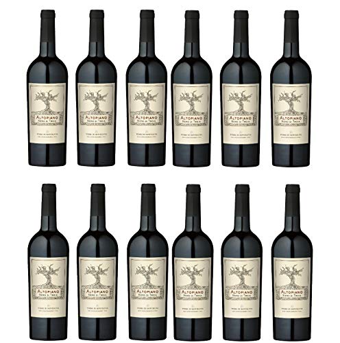Terre di Montelusa Altopiano Nero di Troia Puglia Rotwein Wein trocken IGT Italien (12 Flaschen) von Terre di Montelusa