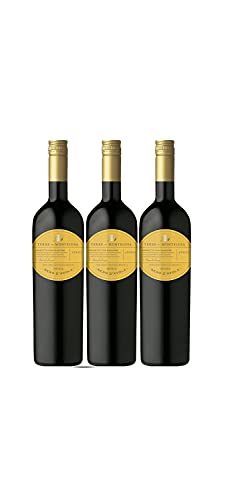 Terre di Montelusa Nero d'Avola Sicilia Rotwein veganer Wein trocken DOC Italien (3 Flaschen) von Terre di Montelusa