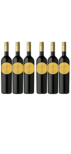 Terre di Montelusa Nero d'Avola Sicilia Rotwein veganer Wein trocken DOC Italien (6 Flaschen) von Terre di Montelusa