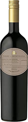 Terre di Montelusa Primitivo Puglia Rotwein veganer Wein trocken IGT Italien (1 Flasche) von Terre di Montelusa