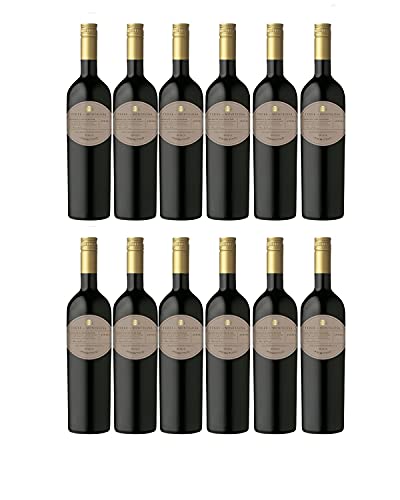 Terre di Montelusa Primitivo Puglia Rotwein veganer Wein trocken IGT Italien (12 Flaschen) von Terre di Montelusa