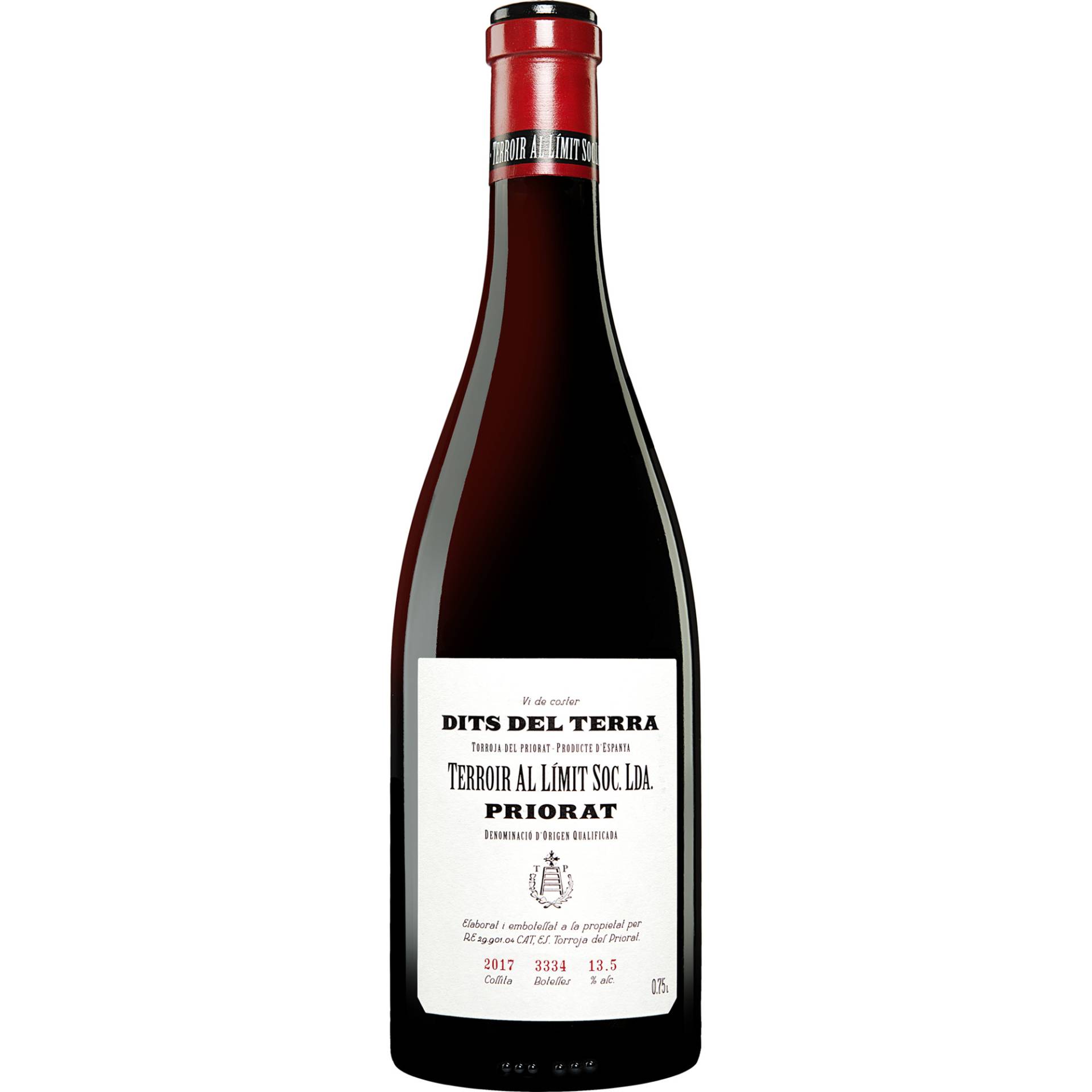 Terroir al Límit »Dits del Terra« 2017 0.75L 13.5% Vol. Rotwein Trocken aus Spanien Terroir al Límit »Dits del Terra« 2017 0.75L 13.5% Vol. Rotwein Trocken aus Spanien von Terroir al Límit