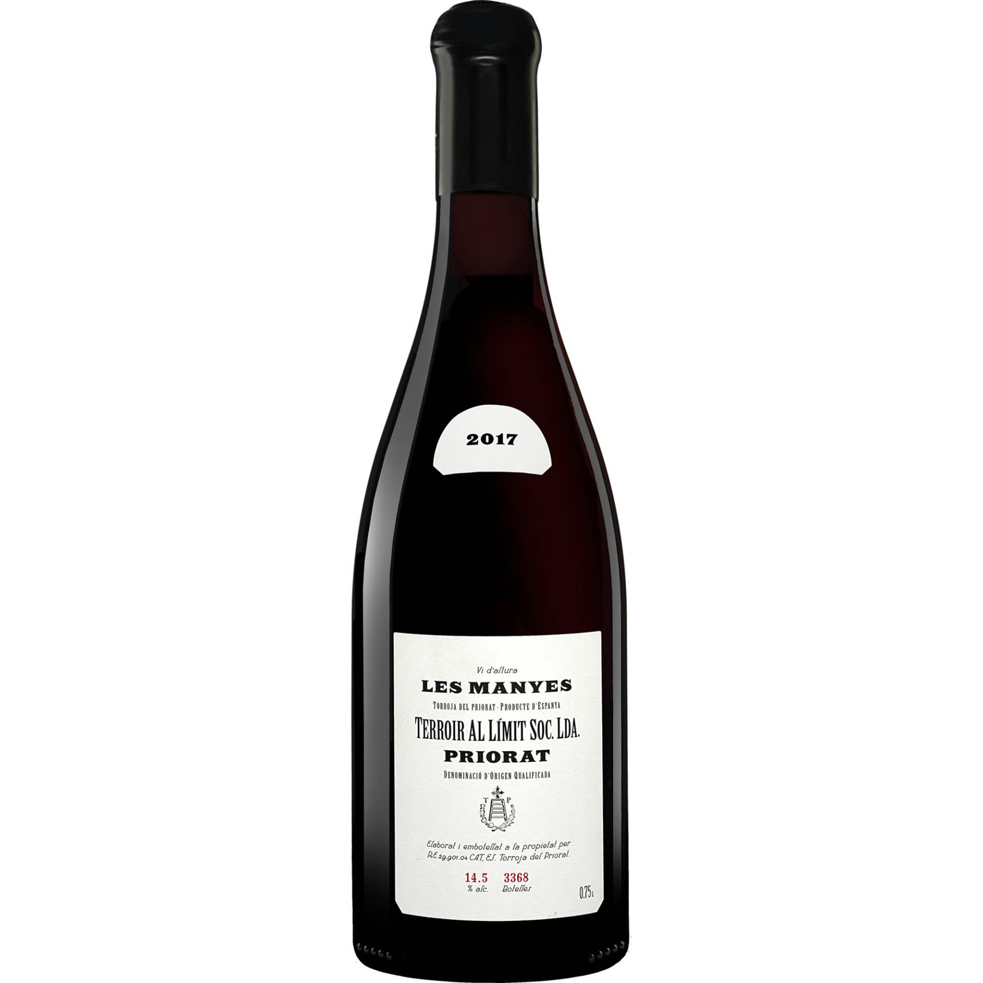 Terroir al Límit »Les Manyes« 2017  0.75L 13.5% Vol. Rotwein Trocken aus Spanien von Terroir al Límit