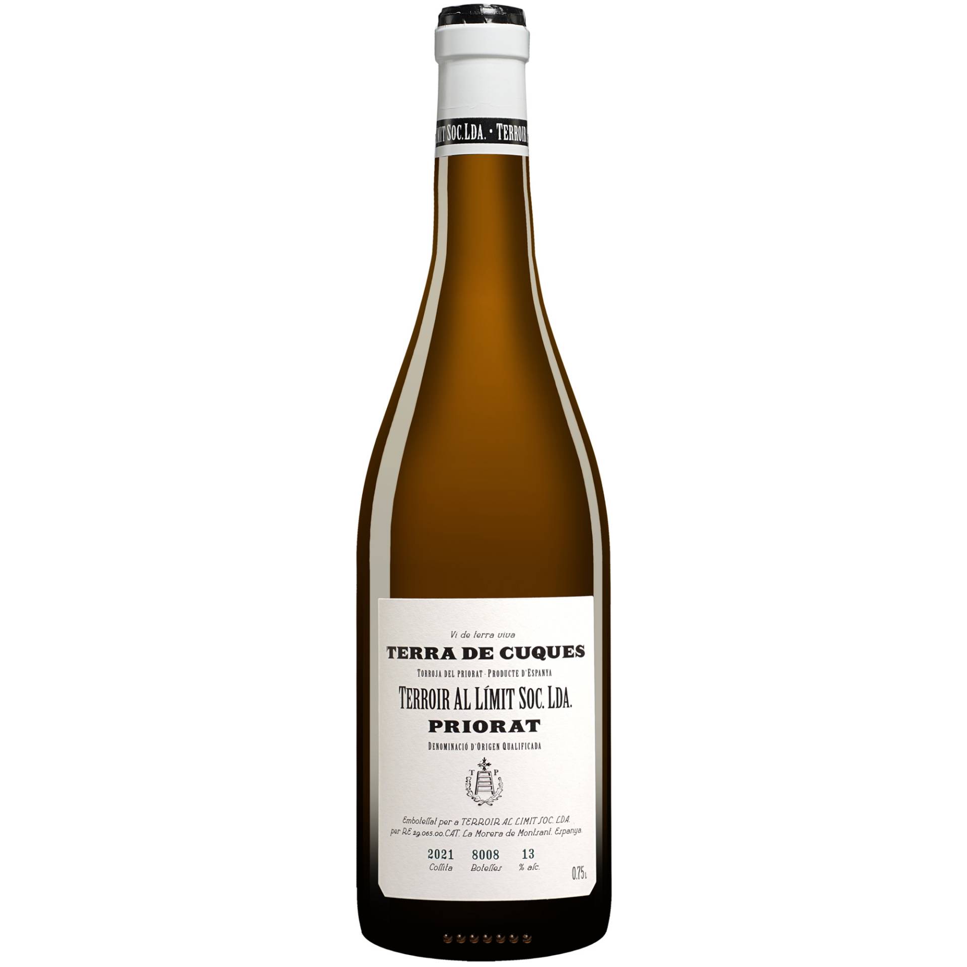 Terroir al Límit Terra de Cuques Blanc 2021  0.75L 13% Vol. Weißwein Trocken aus Spanien von Terroir al Límit