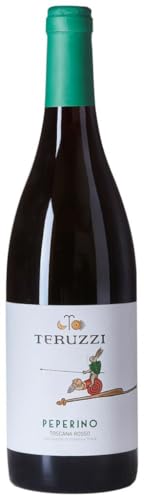 Teruzzi Peperino di Toscana, Sangiovese Merlot, Rotwein, Plant Based - 1 Flasche 750 ml Teruzzi Peperino di Toscana, Sangiovese Merlot, Rotwein, Plant Based - 1 Flasche 750 ml von Teruzzi