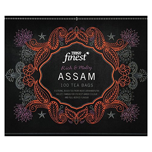 Tesco Finest Assam Tea 100 Beuteln 250g, feinster Assam Blatt Tee. von Tesco