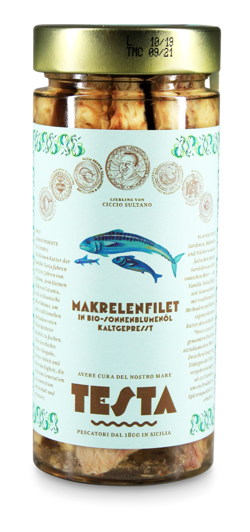 Testa Makrelenfilet von Testa 2.0 srl
