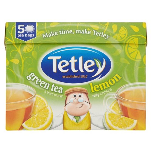 Tetley Green & Lemon Tea 4x50 pro Packung von Tetley Tea