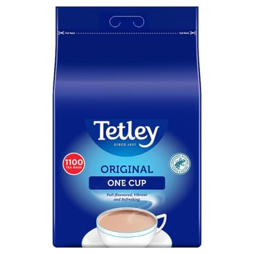 Tetley 1100 Tassen Teebeutel - 2.5 kg von Tetley