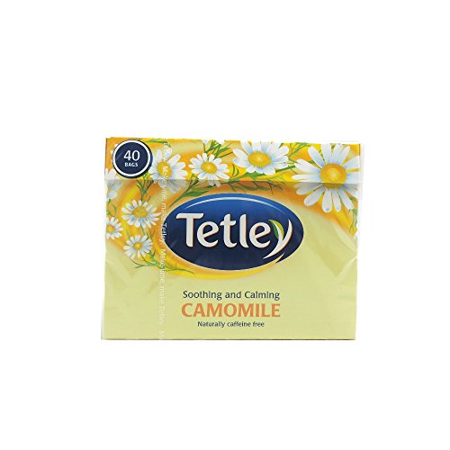 Tetley Herbal Tea Camomile 80 Btl. 2x 60g (120g) - Kamillentee, koffeinfrei Tetley Herbal Tea Camomile 80 Btl. 2x 60g (120g) - Kamillentee, koffeinfrei von Tetley